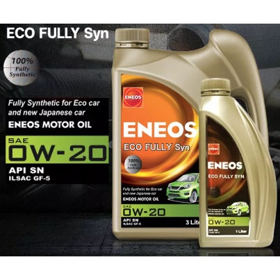 ENEOS 0W-20 ECO Fully SYN / 0W-20 ECO 4 ลิตร