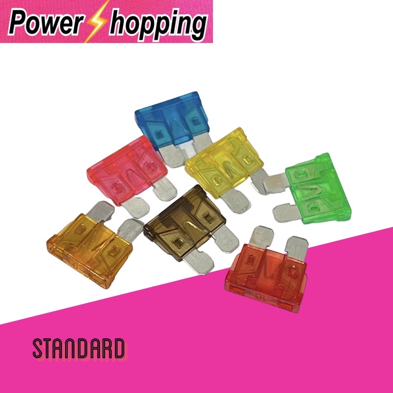 ฟิวส์รถยนต์ ฟิวส์ใบมี รุ่นstandard 32VDC 5A 10A 15A 20A 30A