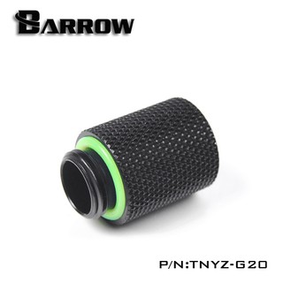 Barrow Male to Female Extender - 20mm Black (ข้อต่อเพิ่มความยาว จัดส่งในไทย รับประกัน 1ปี)