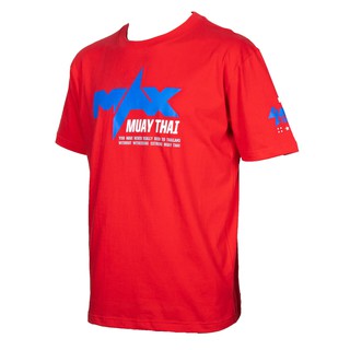 Max Muay Thai เสื้อยืดแขนสั้น เสื้อคอกลม