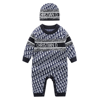 Autumn and Winter New Arrival Baby Boy Knitted Jumpsuit