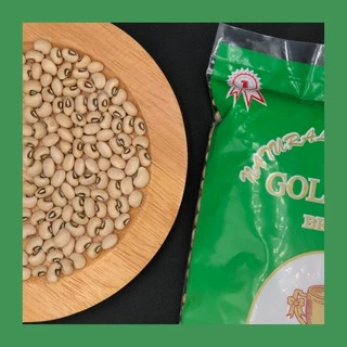 ถั่วขาว ตาดำ ไม่ผ่านการรมยาฆ่าแมลง 500 กรัม black-eyed bean, lobia, lobiya