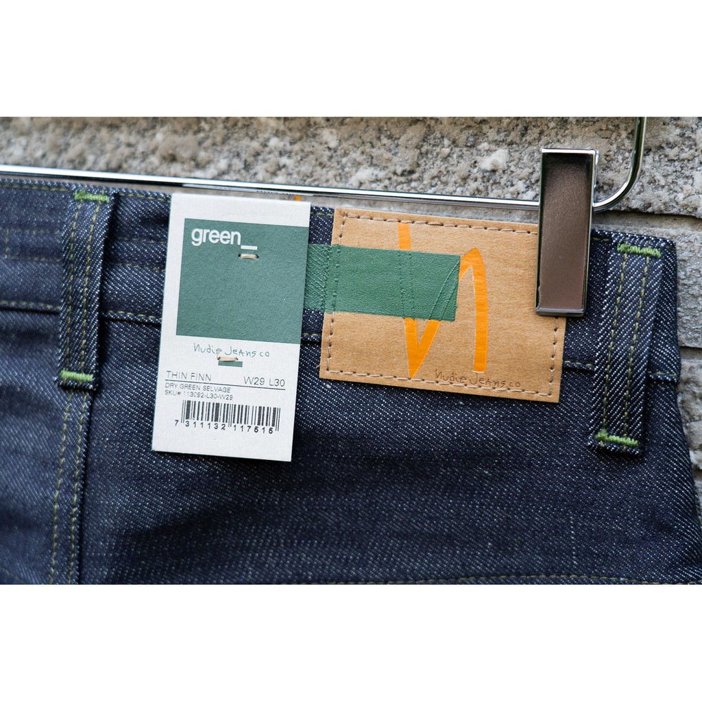 thin finn dry green selvage