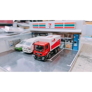 ฉากโมเดลรถ 1/64 (ฉากร้านสะดวกซื้อ)