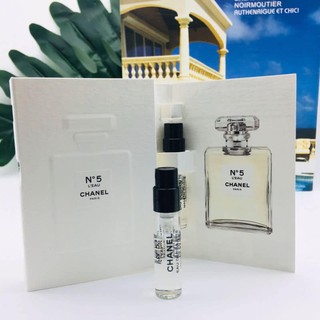 ขวด 1.5 ml. ชาแนล No.5 LEau Eau De Toilette Spray