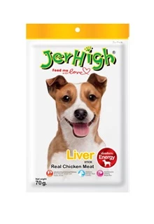 Jerhigh ขนมสุนัขอร่อยๆ แจ้งรสได้เลยนะคะ 50g- 70g