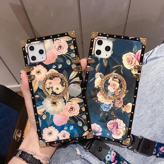 เคสโทรศัพท์มือถือลายดอกไม้สําหรับ Oppo A 52 A 92 A 12 A 3 A 91 Realme X 50 C 3 5 I Realme 6 Pro Realme Xt X 2 Reno 2 F 2z Reno 10 X A 7 A 5 S A 5 A 9 2020 F 11 Pro