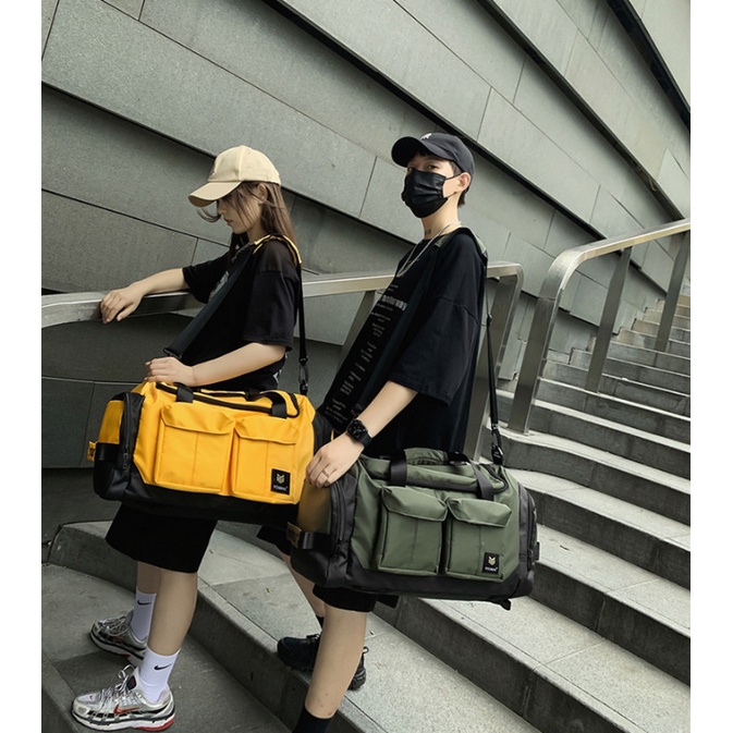 🇹🇭พร้อมส่ง🇹🇭 YOUMAI กระเป๋าเดินทางแบบมือถือ ใบใหญ่ มีช่องเก็บของเยอะ (4เป๋า)