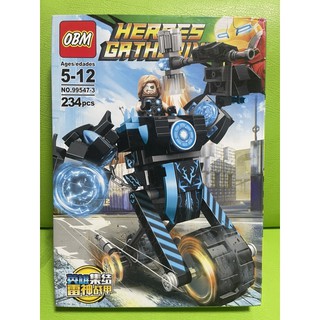 LEGO avenger the thor อเวนเจอร์ ทอร์ เทพเจ้าสายฟ้า กล่องใหญ่ 234 ชิ้น