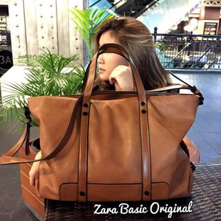 ZARA กระเป๋าถือ GRADE ของแท้ 100% สําหรับผู้หญิง