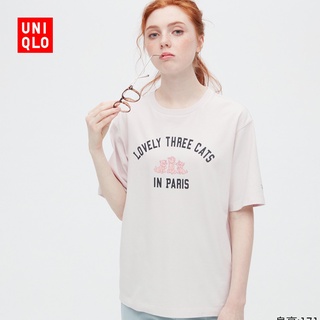 Uniqlo UT เสื้อยืดแขนสั้น พิมพ์ลายดิสนีย์ สําหรับผู้หญิง