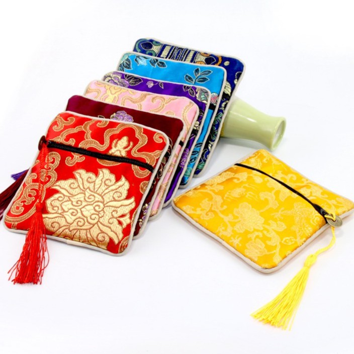 PK   กระเป๋า ลายจีน ซิปรูด ลายผ้าสวย (พร้อมส่ง) – โปรปัง