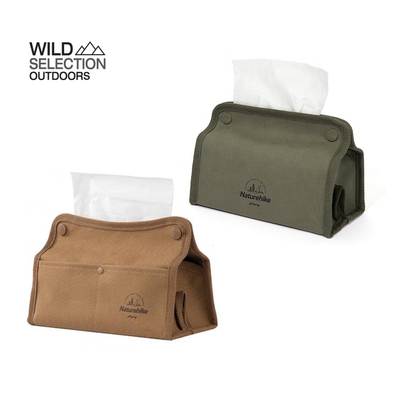 กล่องใส่ทิชชู่ อุปกรณ์แคมป์ปิ้ง Naturehike Tissue storage box NH21SN001