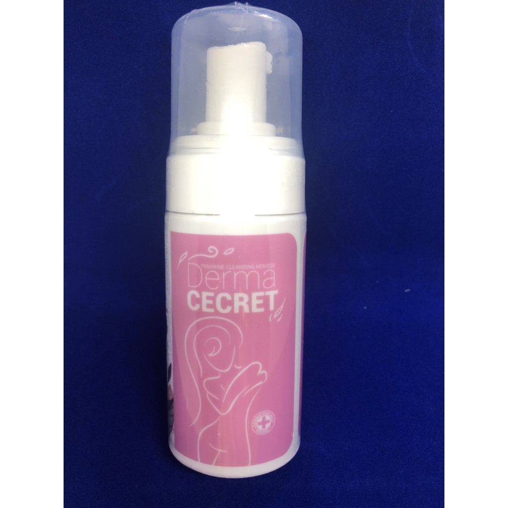 Derma cecret มูสโฟมจุดซ่อนเร้น น้ำยาทำความสะอาดจุดซ่อนเร้น