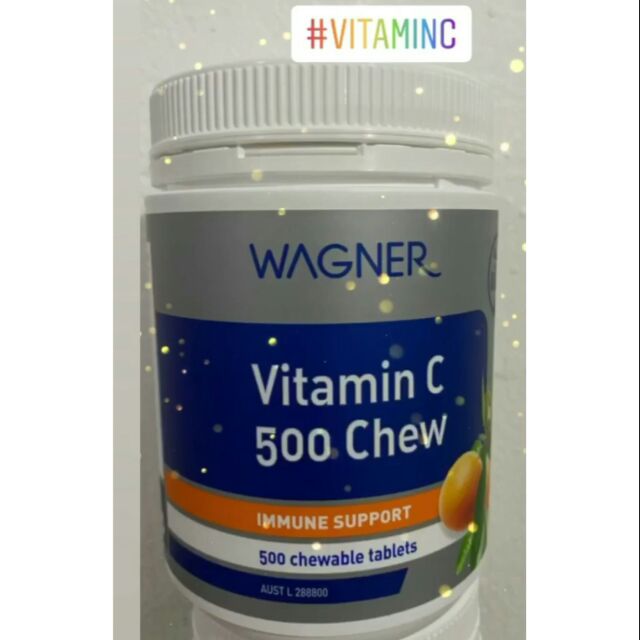 Wagner Vitamin C 500mg 500 Tablets
