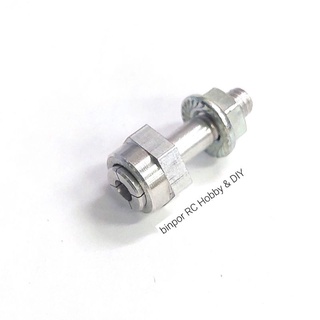อแดปเตอร์ มอเตอร์ แกน 3.17-4 มม. แกนใบพัด 6 mm. แบบแกนใบพัดยาว ใส่สปินเนอร์หรือใบหนาๆได้