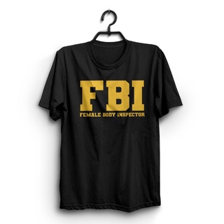 Fbi เสื้อยืดลําลอง แขนสั้น พิมพ์ลายตลก ของขวัญวันเกิด สําหรับผู้ชาย