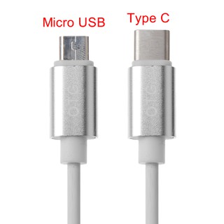 สายชาร์จUsb 3 . 1 Type C Male To Micro Usb สายเคเบิ้ลเชื่อมต่อข้อมูล Otg