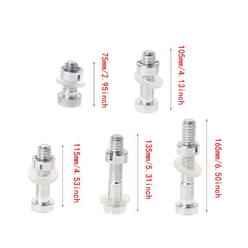ROX M2.5 Screw Bolt Nut Washers Set Turntable Headshell Cartridge Stylus