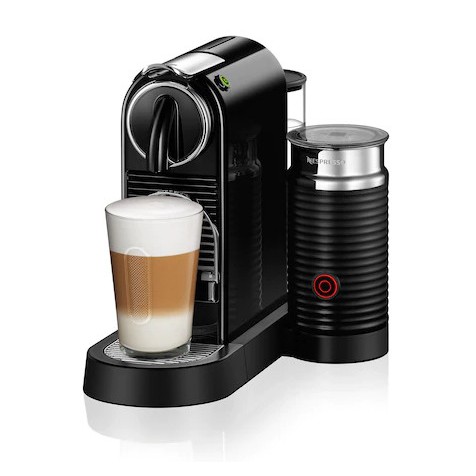 เครื่องชงกาแฟ Nespresso CitiZ &amp; Milk สีดำ  (เครื่องชงกาแฟพร้อมเครื่่องตีฟองนม   ของใหม่ มี 1 เครื่อง พร้อมส่งทันที)