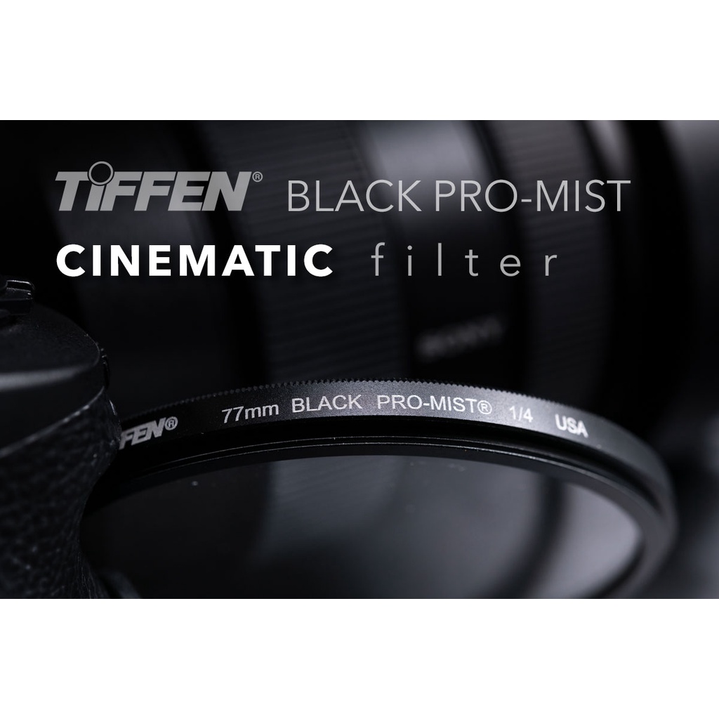Tiffen 77BPM14 77mm Black Pro-Mist 1/4 Filter