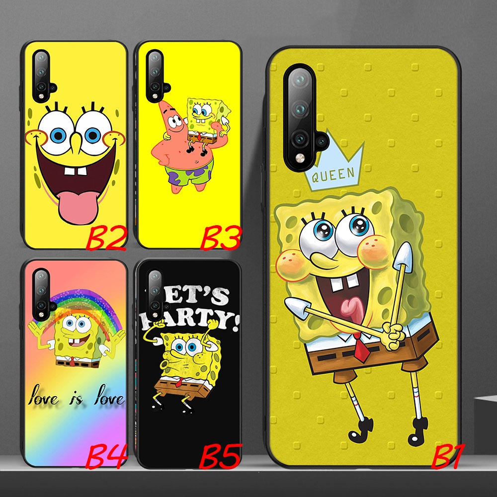Redmi หมายเหตุ 9 Pro Max 9S 9T หมายเหตุ 10 Pro Max เคสโทรศัพท์ Spongebob Redmi 9 9T 9A 9C ฝาครอบ