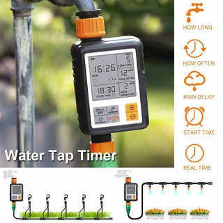 เครื่องรดน้ำต้นไม้อัตโนมัติแบบตั้งเวลา ระบบดิจิตอล LCD Water timer