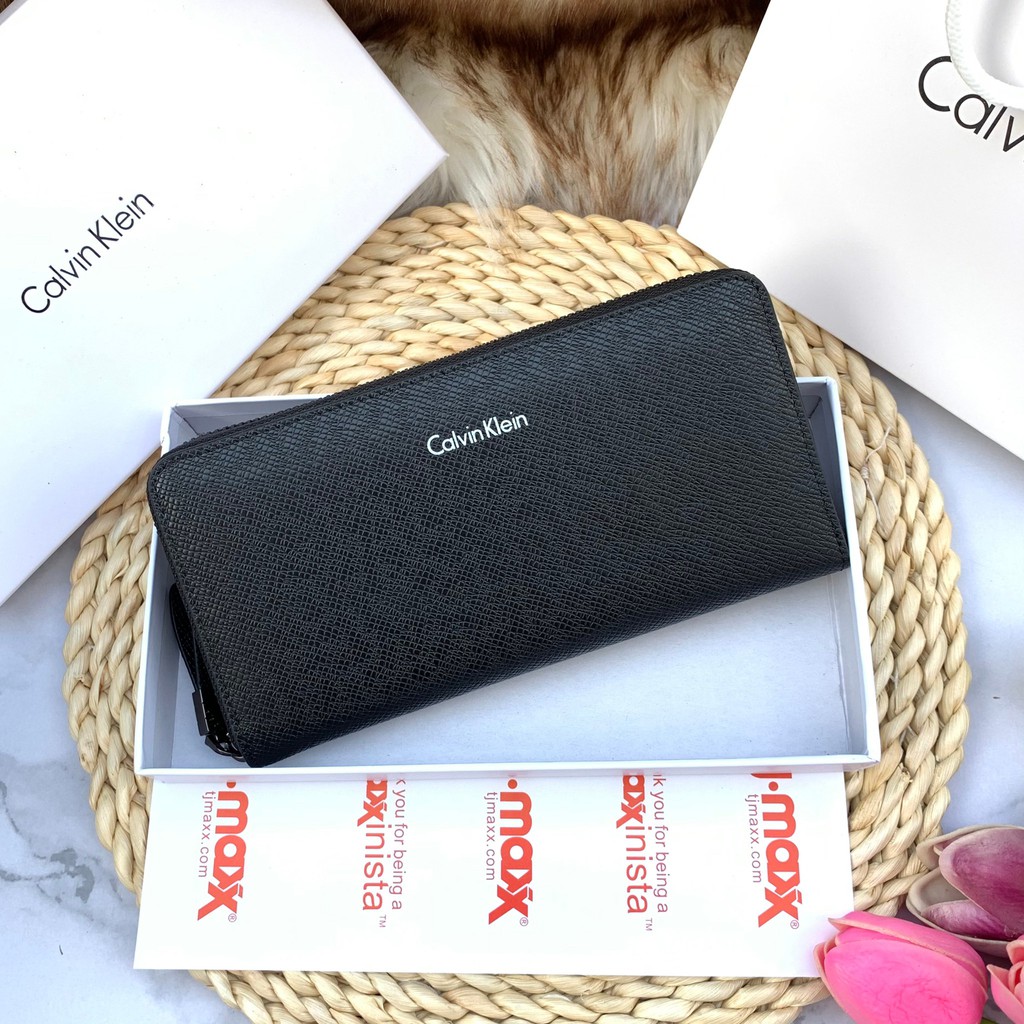 Calvin Klein Long Wallet กระเป๋าสตางค์ใบยาวซิปรอบ  มี 3 แบบ