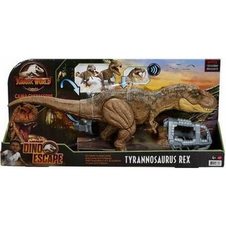 Mattel Jurassic World Stomp n Escape Tyrannosaurus Rex (GWD67) ของเล่นแอ็กชั่นฟิกเกอร์ไดโนเสาร์ ไทแรนโนซอรัส เร็กซ์