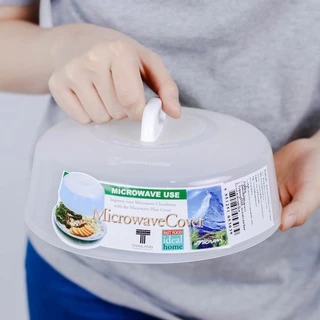 Micronware รุ่น 5303 - 5304 ฝาครอบอุ่นอาหารในไมโครเวฟ Microwave ขนาดเล็ก BPA-Free สีขาว