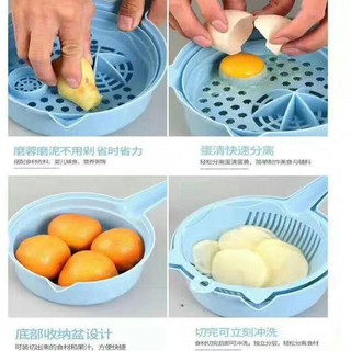 sliced ​​vegetables water separator เครื่องสไลด์ผักผลไม้แยกน้ำอัจฉริยะ