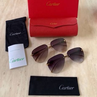 CARTIER PARIS ทรงแมค เจาะเลนส์