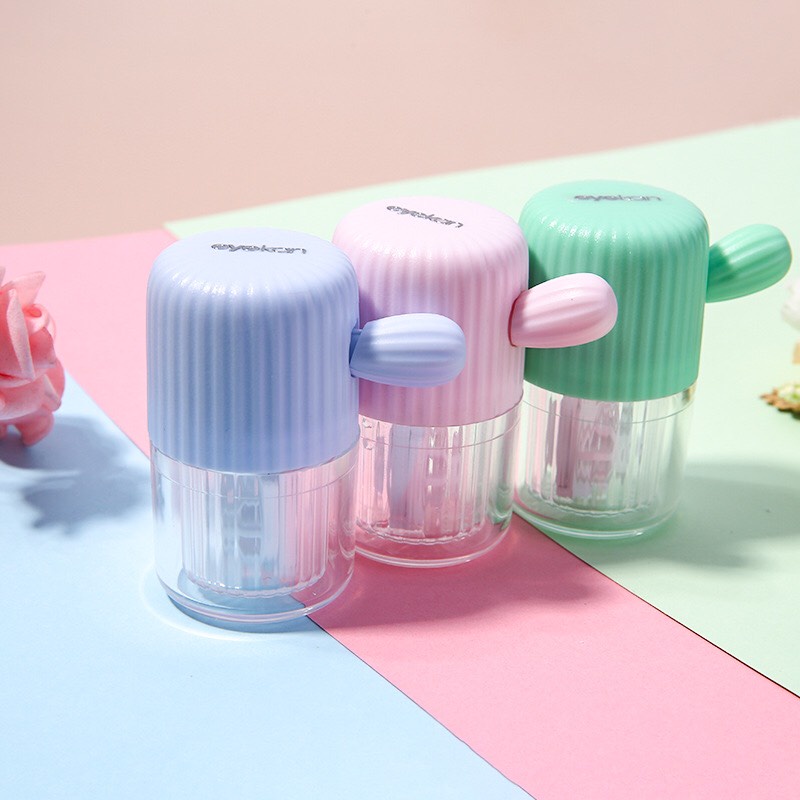 เครื่องล้างคอนแทคเลนส์ เครื่องล้างคอนแทคเลนส์พกพา งานดี ดีไซน์ใหม่ น่ารักมาก (ระบบmanual)