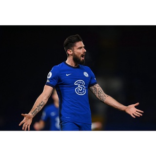 โปสเตอร์ Olivier Giroud ฌีรู Chelsea โปสเตอร์เชลซี วอลเปเปอร์ poster ฟุตบอล Football โปสเตอร์ฟุตบอล ตกแต่งผนัง