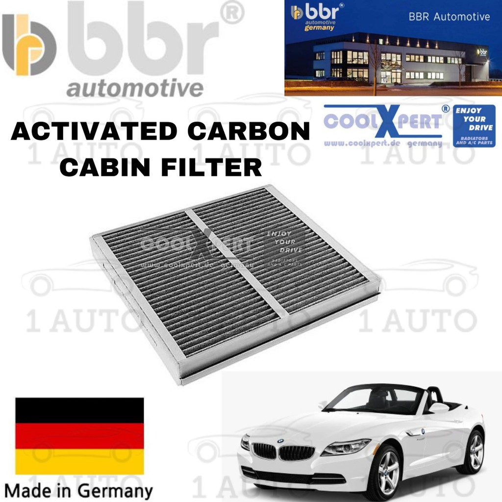 (MADE IN GERMANY) COOLXPERT CARBON ACTIVATED CABIN FILTER BMW E89 Z4 23i 28i 30i 35i E85 E86