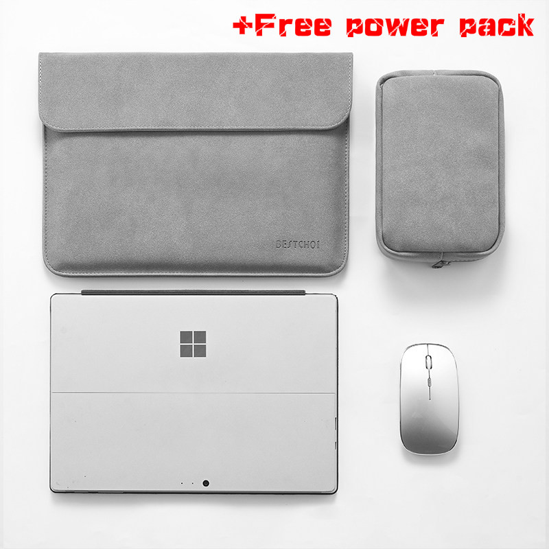 Women Men Tablet Case Sleeve for surface pro 6 7 Waterproof 12.3" Laptop bag cover for Microsoft surface pro 4 5 3 PU Leather