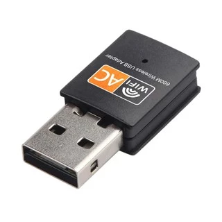 (ส่งจากไทย) ตัวรับสัญญาณ ไวไฟ USB Wifi รับได้ทั้งความถี่ AC 2.4 GHz และ 5 GHz