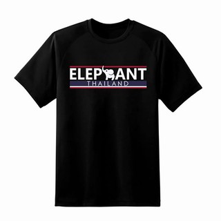 เสื้อช่องElephant Thailand สีดำ