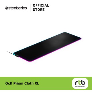 SteelSeries แผ่นรองเมาส์ เกมมิ่ง RGB รุ่น QcK Prism Cloth XL