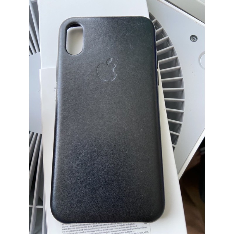 iPhone Xs leather case เคสหนังแท้ ของแท้ มือสอง