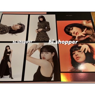 LISA BLACKPINK POSTCARD แผ่นใหญ่จาก VINYL LIMITED