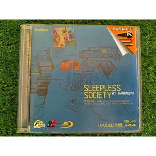 VCD แผ่นเพลง SLEEPLESS SOCIETY BY NARONGVIT มาช่า,บอย Peacemaker,ป๊อบ ปองกูล,หนึ่ง ณรงค์วิทย์