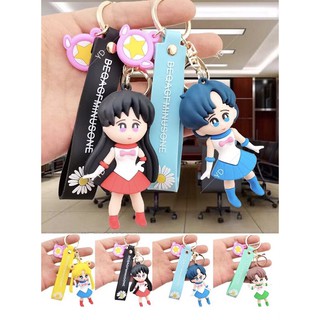 Sailormoon hard silicone keychain