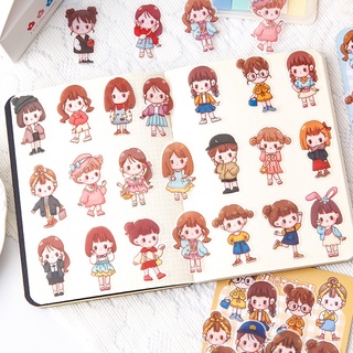 สติ๊กเกอร์ลายการ์ตูน Pet Kawaii Diy กันน้ํา 40 ชิ้นสําหรับตกแต่ง