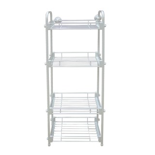 ชั้นวางของลวดเคลือบ 4 ชั้นHC/EKONO 904  4-TIER WIRE RACK HC/EKONO 904