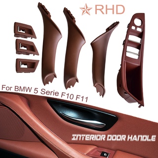 มือจับประตูด้านในรถยนต์ ด้านขวา สําหรับ BMW 5 series F10 F11 520 525 RHD 7 ชิ้นต่อชุด