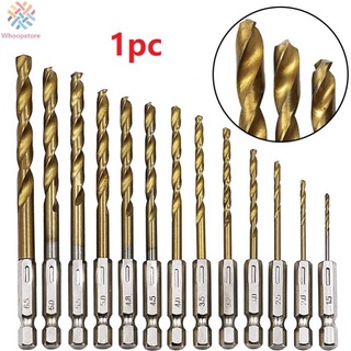 WHOOPS~Drill Bit 4.5mm/0.18" Plastic 2.5mm/0.10" Titanium Coated Wood 3.2mm/0.13"#whoopstore