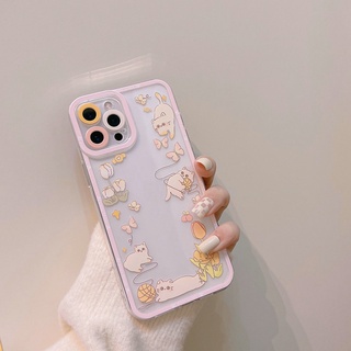 เคสโทรศัพท์มือถือนิ่ม ป้องกันเลนส์ ลายแมวน่ารัก สําหรับ Xiaomi Redmi Note 11 11S 4G 10C 9T 9A 9C 10 9S 9 8 7 6 7A 6A S2 Poco X3 NFC GT F3 F2 M3 M4 Pro 5G 4G