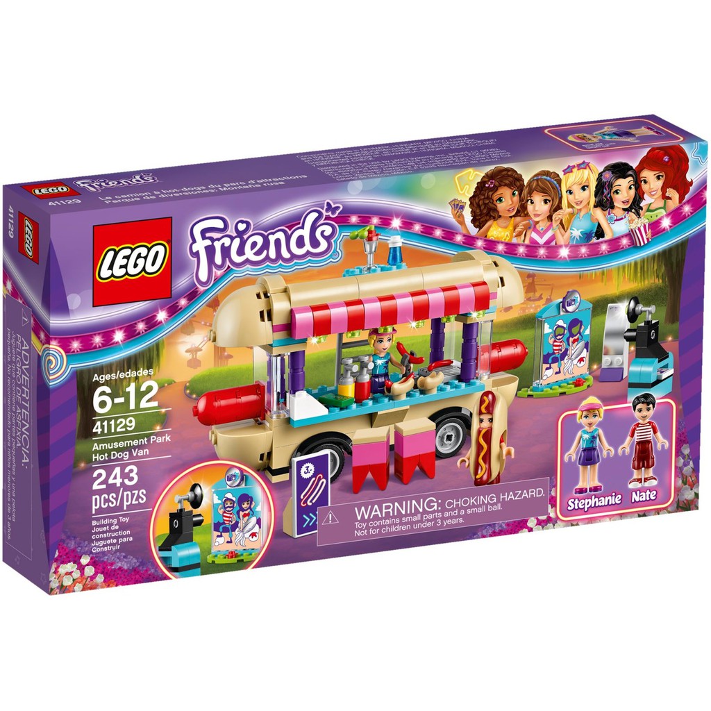 LEGO Friends Amusement Park Hot Dog Van (41129)