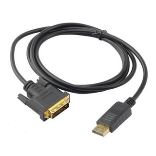 สายDisPlay DP Male TO DVI 24+1 CABLE 1.8M 6 FT Black DisplayPort Male to DVI Male Converter Cable -intl